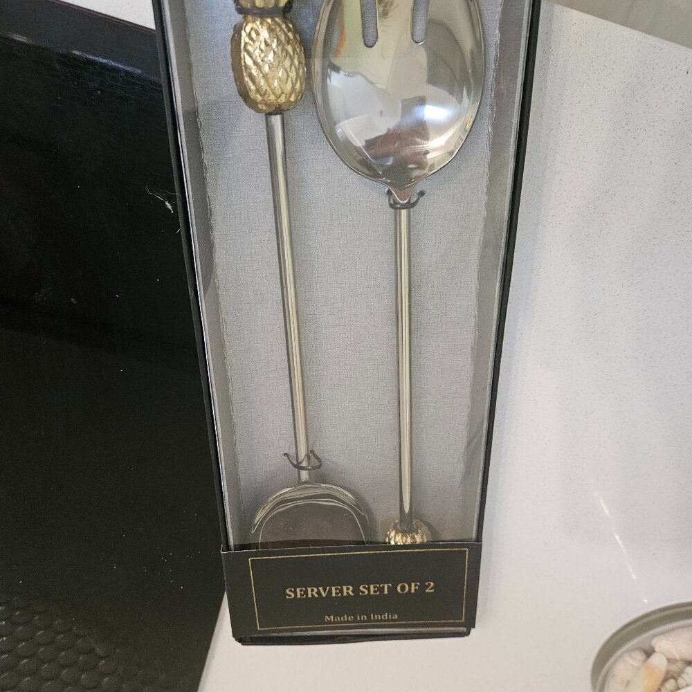 pineapple server set of two - Picture 2 of 2